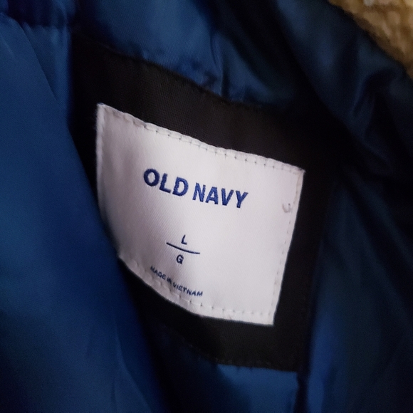 🏷Old Navy Men's Long Parka with Faux Fur - L - Picture 11 of 16
